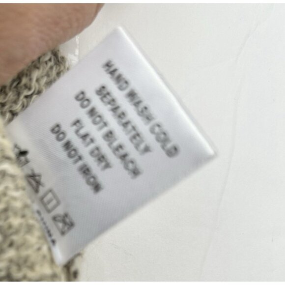 Sadie & Sage Beige Knit Vest Stretchy Granola Boho Cottagecore Outdoor Size L - Picture 7 of 7